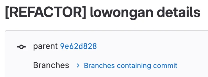As usual, always remember to add “[REFACTOR]” as a prefix commit for this phase.