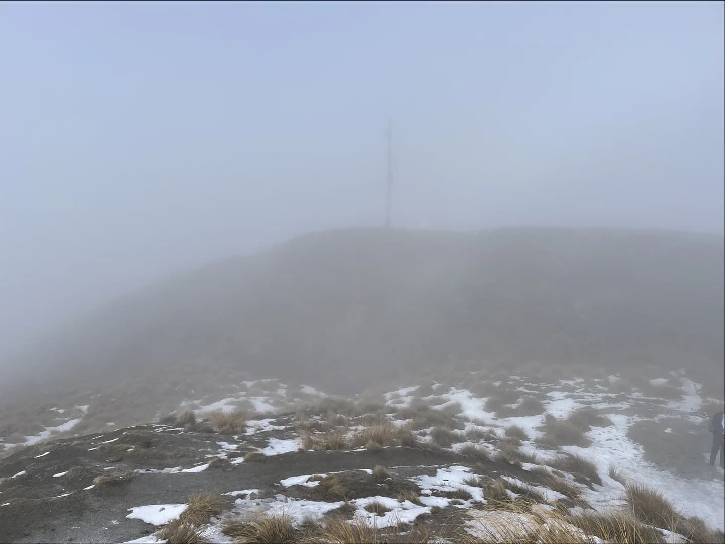 I was hoping that the summit will be over the clouds