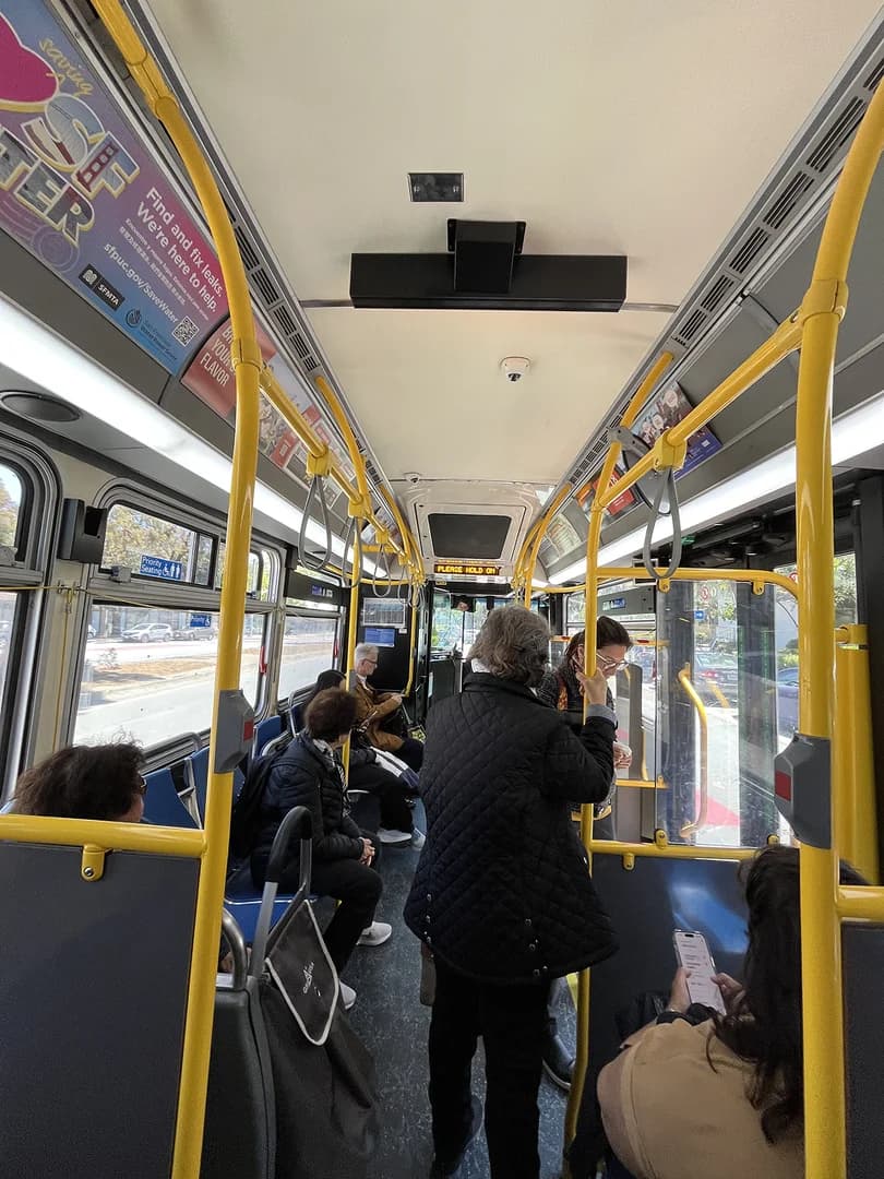 Nope, it’s not when it was happened. Just a random pic of the bus.